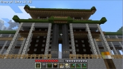 Minecraft - Screenshot aus der Beta-Version des Bauklötzchen-Aufbauspiels