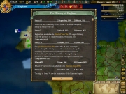 Europa Universalis III: Heir to the Throne: Screen zum Rundenstrategie Titel.