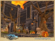 Runes of Magic: Rise of the Demon Lord - Spieler feiern Halloween in Runes of Magic