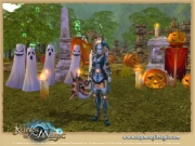 Runes of Magic: Rise of the Demon Lord - Spieler feiern Halloween in Runes of Magic