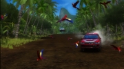 SEGA Rally Online Arcade: Screenshot aus dem Arcade-Rennspiel