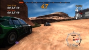 SEGA Rally Online Arcade: Screenshot aus dem Arcade-Rennspiel