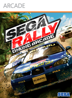 Logo for SEGA Rally Online Arcade