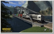 Bridge! Brückenbausimulator: Die ersten beiden Screenshots aus dem Konstruktionsspiel Bridge!.