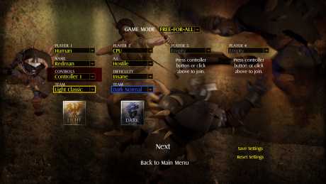 Archon: Screen zum Spiel Archon.