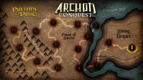 Archon - Screen zum Spiel Archon.