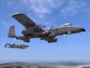 DCS: A-10C Warthog: Screenshot aus der Kampfflug-Simulation