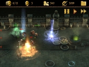 Two Worlds II: Castle Defense: Screen aus dem Strategie Titel zur Rollenspielreihe.