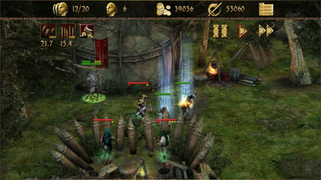 Two Worlds II: Castle Defense: Screen zum Spiel Two Worlds II: Castle Defense.