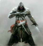 Assassin's Creed: Revelations - Meisterassassine Ezio Auditore im Wallpaper Design