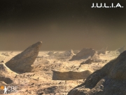 J.U.L.I.A. - Offizieller Screen aus dem Weltraum-Abenteuer.