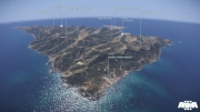 ARMA 3 - Screenshot der Insel Stratis