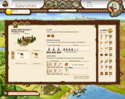 Remanum: Screen zum Multiplayer-Online-Handelsspiel.