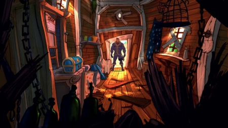 Kaptain Brawe: A Brawe New World: Screenshot zum Titel.