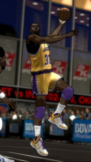 NBA 2K12: Screenshot aus dem Legenden-Showcase DLC
