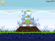 Angry Birds - Screenshot zum Artillery-Computerspiel