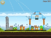 Angry Birds - Screenshot zum Artillery-Computerspiel