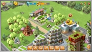 RamaCity: Vier Screenshots aus dem Aufbau Spiel von BigPoint