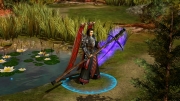 Rise of Immortals - Screen aus dem Online-Strategiespiels.