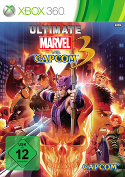 Logo for Ultimate Marvel vs. Capcom 3