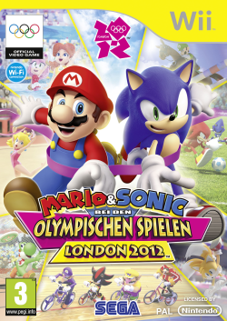 Logo for Mario & Sonic bei den Olympischen Spielen: London 2012