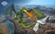 World of Warplanes - Screenshot zur Drachen-Fraktion