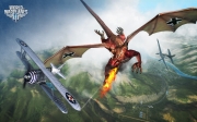 World of Warplanes - Screenshot zur Drachen-Fraktion