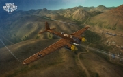 World of Warplanes - Screenshot zur schweren Zerstörer-Klasse