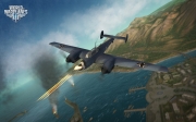 World of Warplanes - Screenshot zur schweren Zerstörer-Klasse