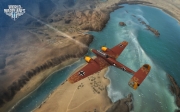 World of Warplanes - Screenshot zur schweren Zerstörer-Klasse