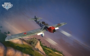 World of Warplanes - Screenshot zur Klasse der Schlachtflugzeuge