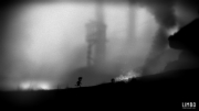 Limbo - Screen aus dem ungewöhnlichen Jump&Run Adventure.