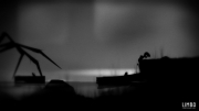 Limbo: Screen aus dem ungewöhnlichen Jump&Run Adventure.