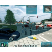 Polizei - Screen zur Simulation.
