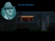 Blackwell Deception - Screen aus dem 4. Teil der Adventure Reihe.