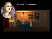 Blackwell Deception - Screen aus dem 4. Teil der Adventure Reihe.