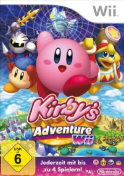 Logo for Kirby's Adventure Wii