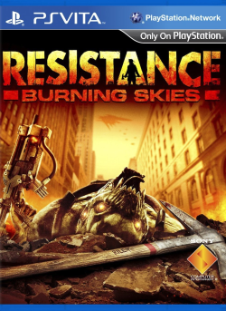 Logo for Resistance: Burning Skies