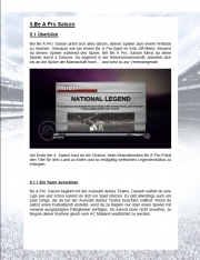 FIFA 09: Ausschnitt aus dem FIFA 09 Guide