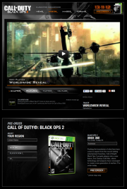Call of Duty: Black Ops 2 - Screen von der Pre-Order und aus dem Worldwide Reveal Trailer