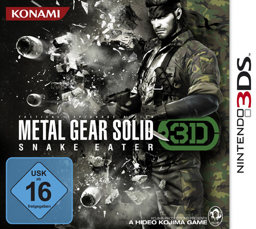 Logo for Metal Gear Solid: Snake Eater 3D