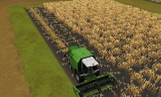 Landwirtschafts-Simulator 2012 3D: Screenshot aus der mobilen Bauern-Simulation