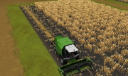 Landwirtschafts-Simulator 2012 3D - Screenshot aus der mobilen Bauern-Simulation