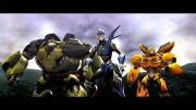 Transformers Prime - Screenshot aus dem WiiU-Start-Titel