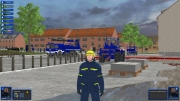 THW-Simulator 2012 - Screenshot aus der Hilfswerk-Simulation