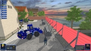 THW-Simulator 2012: Screenshot aus der Hilfswerk-Simulation