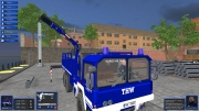 THW-Simulator 2012 - Screenshot aus der Hilfswerk-Simulation