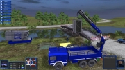 THW-Simulator 2012: Screenshot aus der Hilfswerk-Simulation