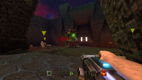 Quake 2: Screen zum Spiel Quake 2.