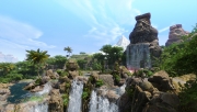 Panzar: Forged by Chaos - Screen aus der Map Baboons Cascades aus dem MMO.